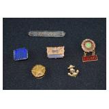 Group Vintage US Navy Pins