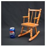 CASS TOYS, Athol Mass. Wooden Doll Rocking Chair