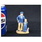 1983 Norman Rockwell LOOKING OUT TO SEA Figurine