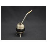 Argentina Gaucho Mate Gourd & Bombilla Straw