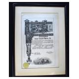 Framed 1946 US Naval Academy Diploma