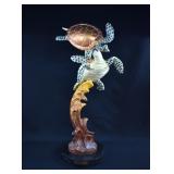 Ltd Ed G. Mancini Bronze FRIENDSHIP Sea Turtles