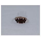 14kt Gold & Garnet Lady