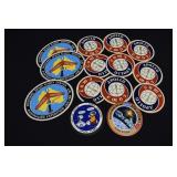 LOT- Assorted NASA Goddard Space & Apollo Stickers