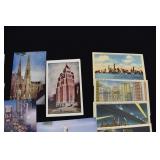 LOT- Assorted New York & Boston Linen Postcards