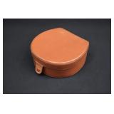 Vintage US Navy Leather Collar Case