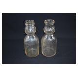 2 Annapolis Dairy Cream Top Quart Bottles