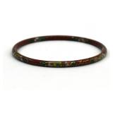 Chinese Enameled Cloisonne Bangle Bracelet