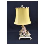 Capodimonte Italian Figural Table lamp