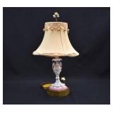 French Sevres Style Porcelain Boudoir Lamp