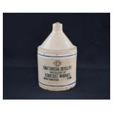 Chattanooga Distillery Stoneware Whiskey Jug