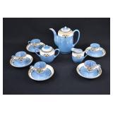 15-pc Japanese Lusterware Demitasse/Tea Set