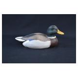 Signed Bobby Umphlett Mallard Drake Duck Decoy