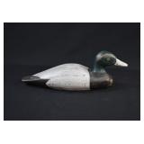 Signed William Sutch Bluebill Drake Duck Decoy