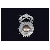 1892 Silver EF CASTLE Self Indepence Badge