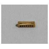 12kt Gold Filled Harmonica Charm