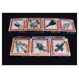 7 Bachmann Military Aircraft Mini-Planes NIB