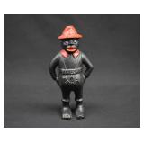 Black Americana GIVE ME PENNY Cast Iron Still Bank