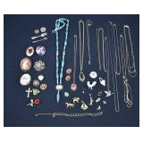 Assortment of Costume Jewelry