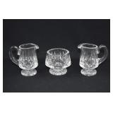 Waterford Irish Crystal KILDARE Cream & Sugar Set