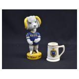 USNA Mini Stein & Bill The Goat Bobblehead