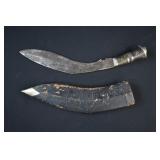 Antique Nepalese Gurkha Khukuri Soldier