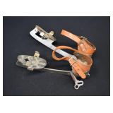 Pair Antique Samuel Winslow Clamp-on Ice Skates