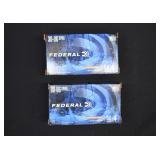 2 x 20 Federal 30-06 Centerfire Rifle Cartridges
