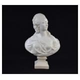 Plastered Terracotta Bust MADAME DU BARRY
