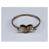7" Sterling Silver Dog Lover Hook-on Bracelet