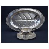 William Mounts Homan Plate Gravyboat & Platter