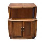 Art Deco "RADIO BAR" Cocktail Cabinet