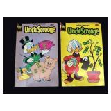 2-1957-58 Walt Disney UNCLE SCROOGE Comic Books