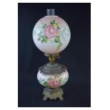 "GONE WITH THE WIND" Double Ball Electric Lamp