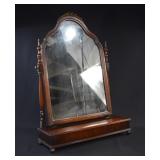 Victorian Table Top Vanity Mirror w/ Single Drawer
