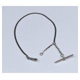 Sterling Silver Pocket Watch Fob Chain