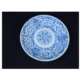 Chinese Export Blue & White Porcelain 6" Plate
