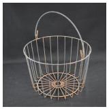 Antique Wire Egg Basket