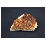 Open Citrine Quartz Crystal Geode Specimen