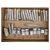Assortment Vintage Ceramic Knob & Tube Insulators