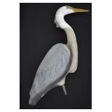 Flambeau Blow Mold Great Blue Heron Pond Decoy