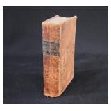 1846 Leatherbound Hymns Christian Devotions