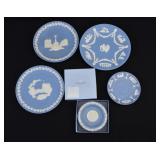 5 Wedgwood Jasperware Mixed Plates