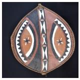 African Maasai Warrior OLONG Battle Shield