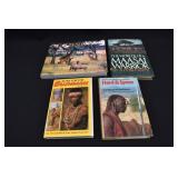 4 Books on Africa, Maasai and Bushmen