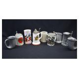 **NO SHIPPING** Box Lot- BEER STEINS