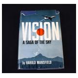 1956 Author Signed 1st Ed VISION Harold Mansfield