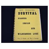 1971 SURVIVAL PIONEER INDIAN & WILDERNESS LORE