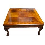 Vintage BAKER FURNITURE CO Mahogany Coffee Table