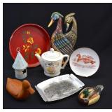 **NO SHIPPING** Box Lot- DUCKS, Decoys & Kitchen